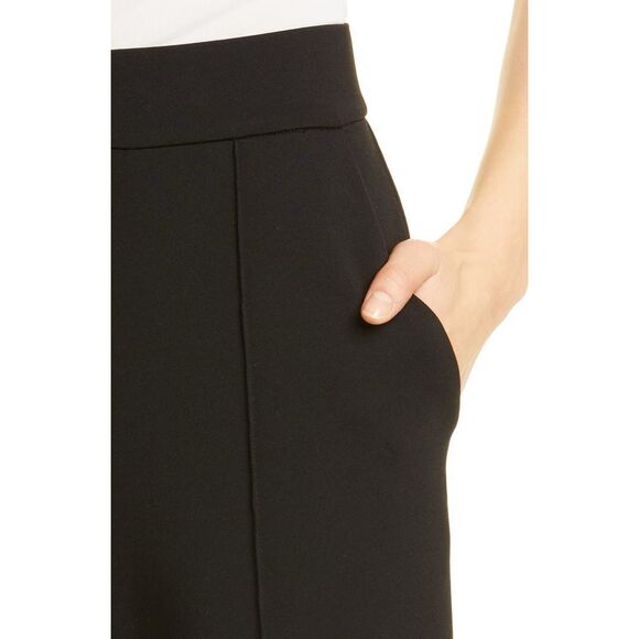 NWT Masai Copenhagen Womens Pintuck Piana Pleat Pull-On Crop Pants Black Sz 2XL - Picture 3 of 11